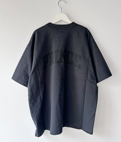 blurhms ROOTSTOCK/NOT-PRINCE 88/12 Print Tee WIDE (NightBlack×Black-PT)