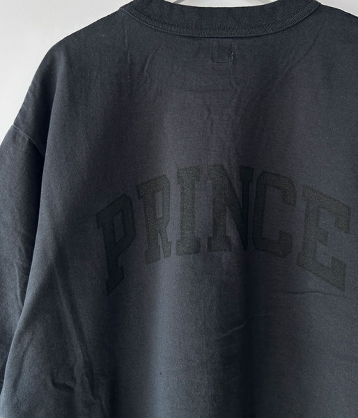 blurhms ROOTSTOCK/NOT-PRINCE 88/12 Print Tee WIDE (NightBlack×Black-PT)