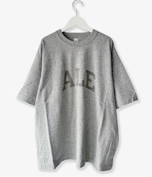 blurhms ROOTSTOCK/ALE-Y 88/12 Print Tee WIDE (HeatherGrey×Fade/Grey-PT)
