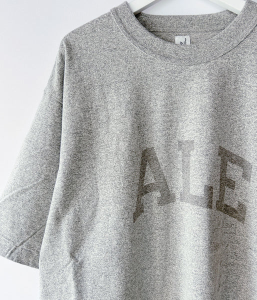 blurhms ROOTSTOCK/ALE-Y 88/12 Print Tee WIDE (HeatherGrey×Fade/Grey-PT)