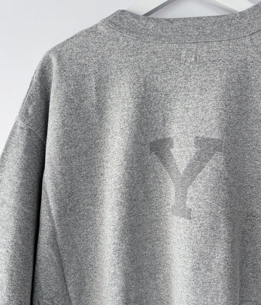 blurhms ROOTSTOCK/ALE-Y 88/12 Print Tee WIDE (HeatherGrey×Fade/Grey-PT)