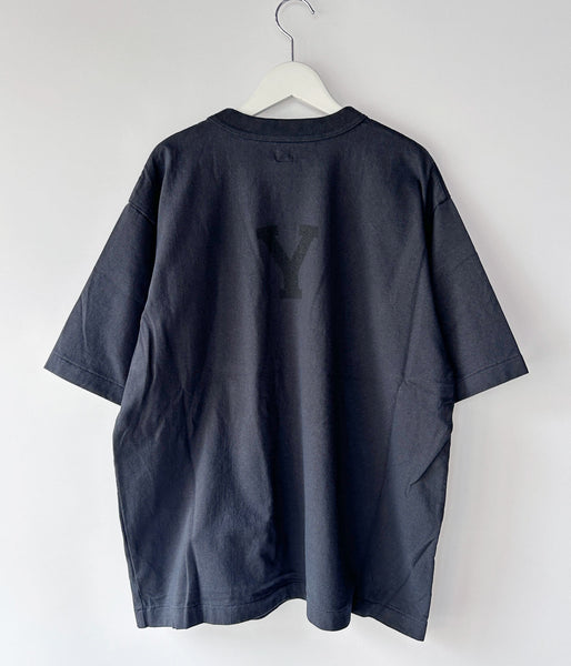 blurhms ROOTSTOCK/ALE-Y 88/12 Print Tee WIDE (NightBlack×Black-PT)