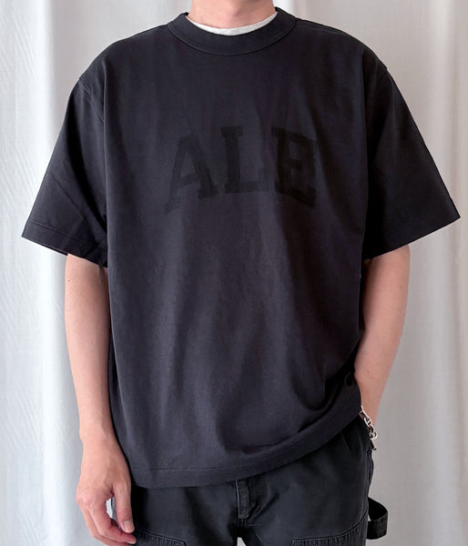 blurhms ROOTSTOCK/ALE-Y 88/12 Print Tee WIDE (NightBlack×Black-PT)
