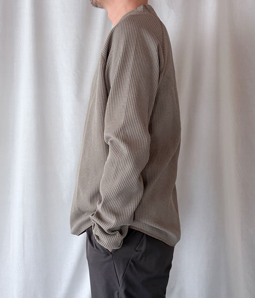 Goldwin/WF LIGHT L/S T-SHIRT (ARID BEIGE)