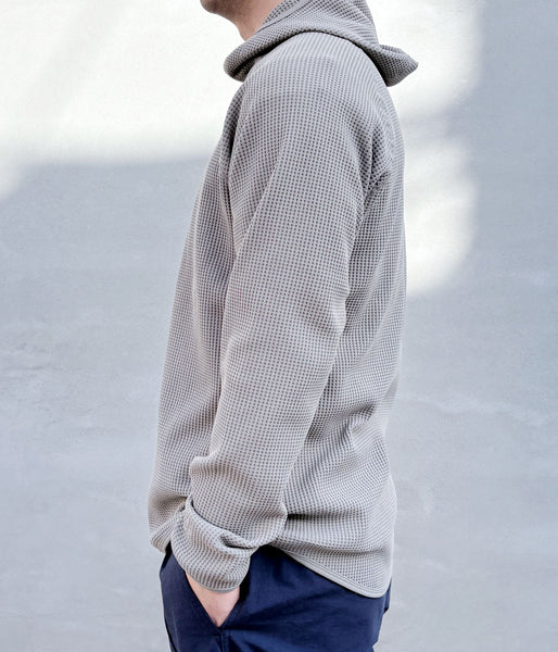 Goldwin/WF LIGHT L/S HOODIE (ARID BEIGE)