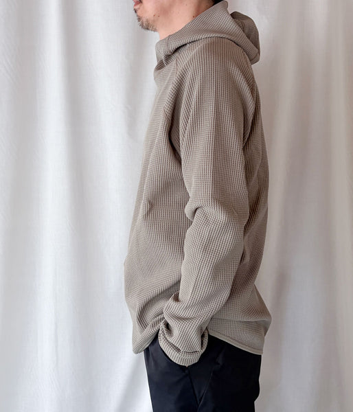 Goldwin/WF LIGHT L/S HOODIE (ARID BEIGE)
