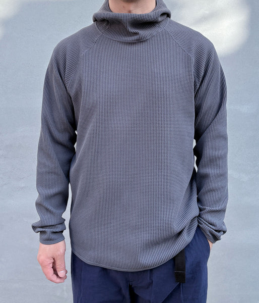 Goldwin/WF LIGHT L/S HOODIE (CLOUD GRAY)