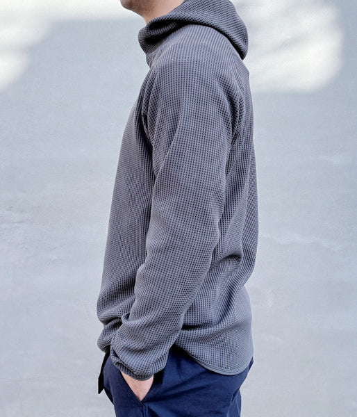 Goldwin/WF LIGHT L/S HOODIE (CLOUD GRAY)
