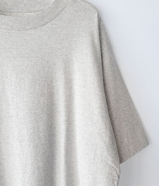 MHL./UPCYCLED COTTON JERSEY TOP MENS (GREY)