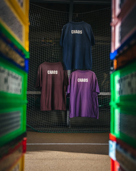 SAINT MICHAEL/SS T-SHIRT/SAINT MXX/BURGUNDY