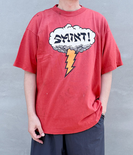 SAINT MICHAEL/SS T-SHIRT/SAINT!/RED