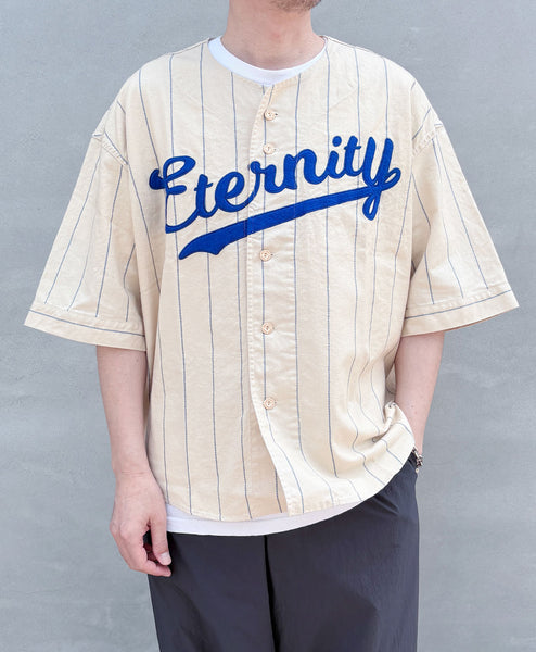 SAINT MICHAEL/BASEBALL SHRT/ETERNITY/WHITE