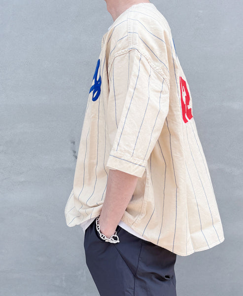 SAINT MICHAEL/BASEBALL SHRT/ETERNITY/WHITE