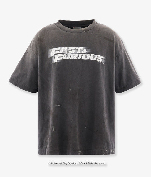 SAINT MICHAEL/FF_SS T-SHIRT/FAST FURIOUS/BLK