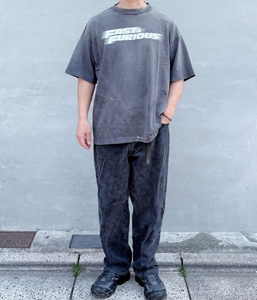 SAINT MICHAEL/FF_SS T-SHIRT/FAST FURIOUS/BLK