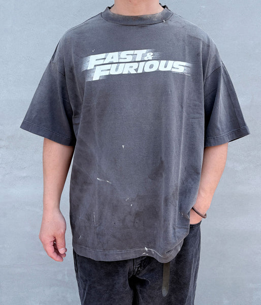 SAINT MICHAEL/FF_SS T-SHIRT/FAST FURIOUS/BLK