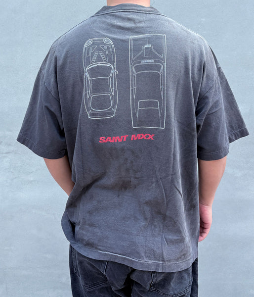 SAINT MICHAEL/FF_SS T-SHIRT/FAST FURIOUS/BLK