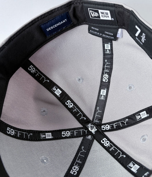 DESCENDANT/LETTERED LP 59FIFTY NEW ERA (GRAY)