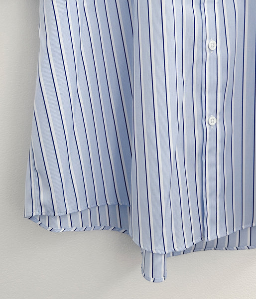 DIGAWEL/Buttondown S/S shirt (BLUE)