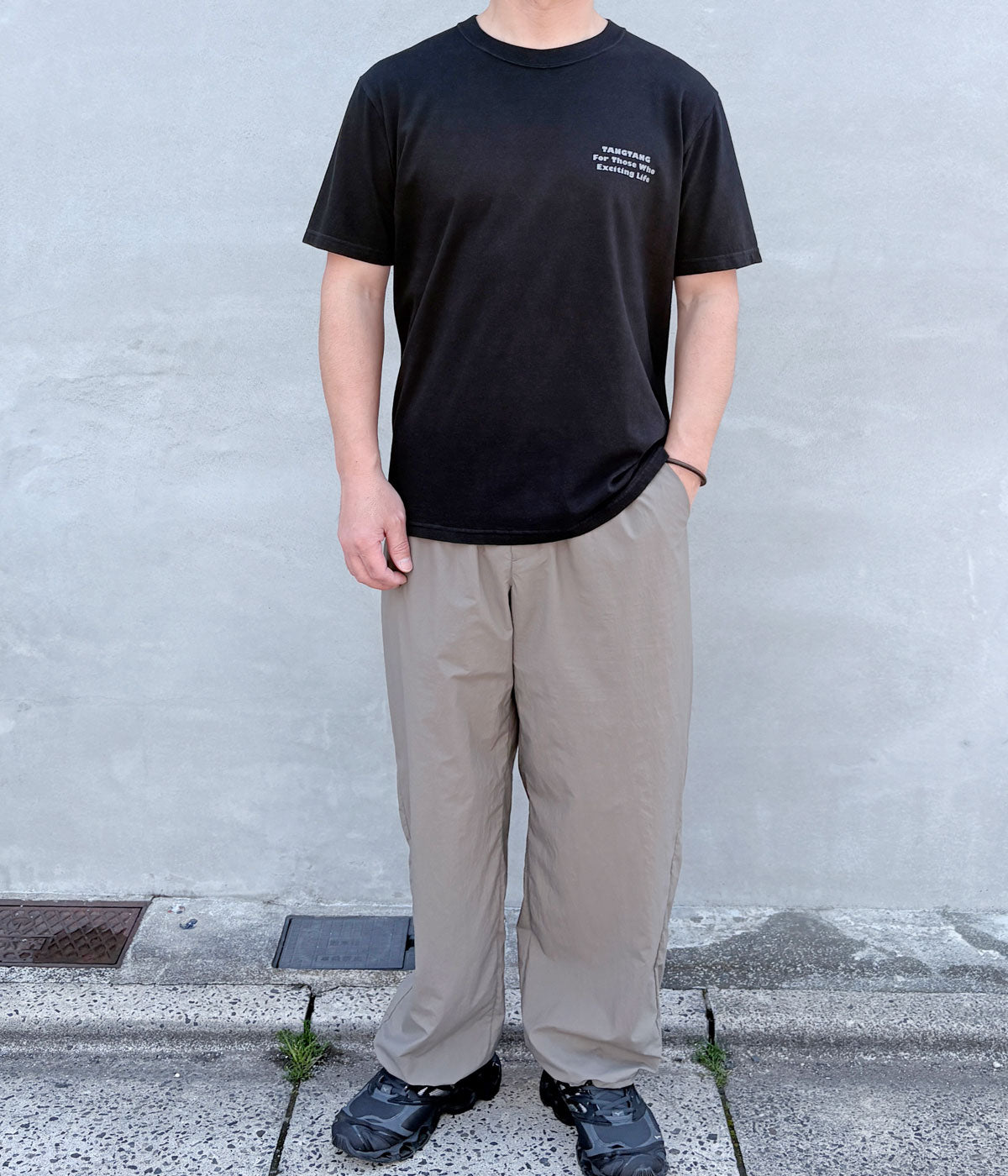 Goldwin/ADVANCED LIGHT WIDE EASY PANTS (SAND LAND)