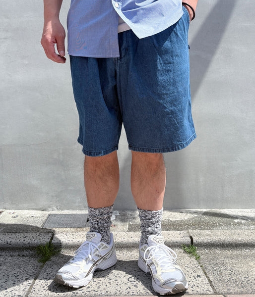 DESCENDANT/JERRY DENIM SHORTS (INDIGO)