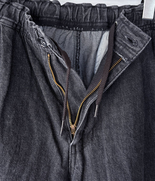 DESCENDANT/JERRY DENIM SHORTS (BLACK)