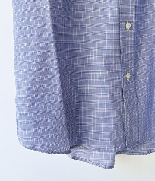 DESCENDANT/KENNEDYʼS PLAID SS SHIRT (LIGHT BLUE)