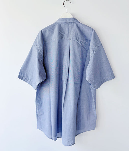 DESCENDANT/KENNEDYʼS PLAID SS SHIRT (NAVY)
