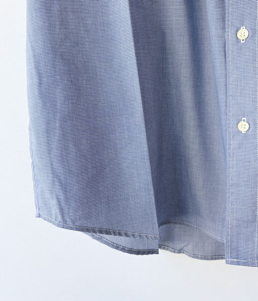 DESCENDANT/KENNEDYʼS PLAID SS SHIRT (NAVY)