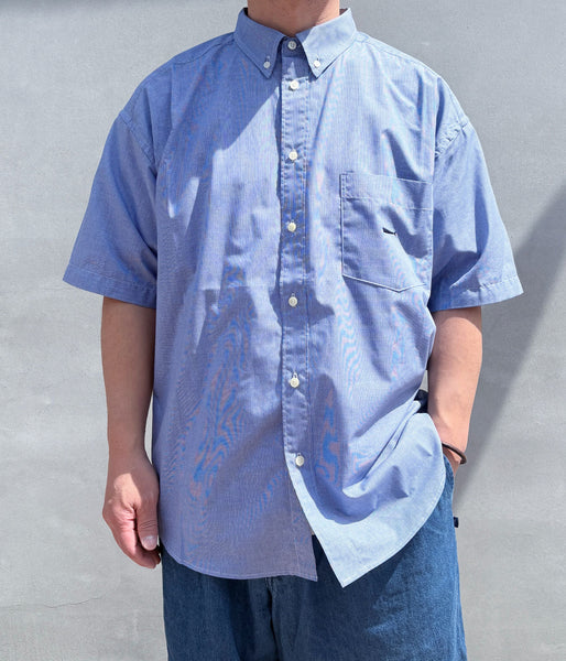 DESCENDANT/KENNEDYʼS PLAID SS SHIRT (NAVY)