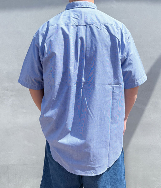 DESCENDANT/KENNEDYʼS PLAID SS SHIRT (NAVY)