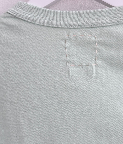 visvim/MONDO TEE S/S DMGD (L.T.GREEN)
