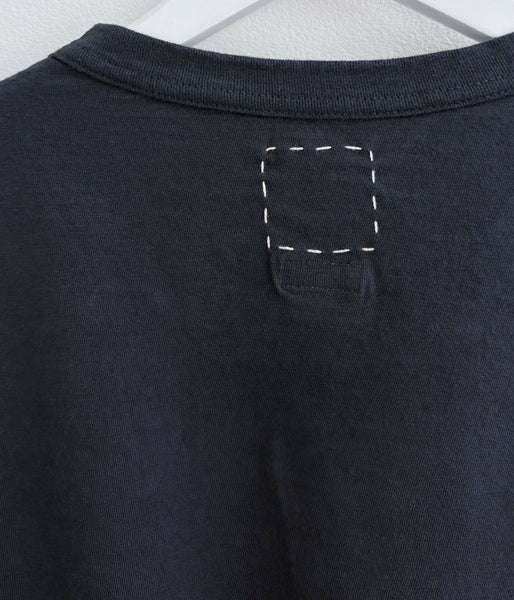 visvim/MONDO TEE S/S DMGD (BLACK)