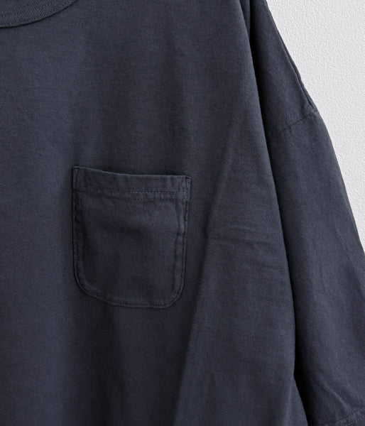 visvim/MONDO TEE S/S DMGD (BLACK)