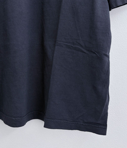 visvim/MONDO TEE S/S DMGD (BLACK)