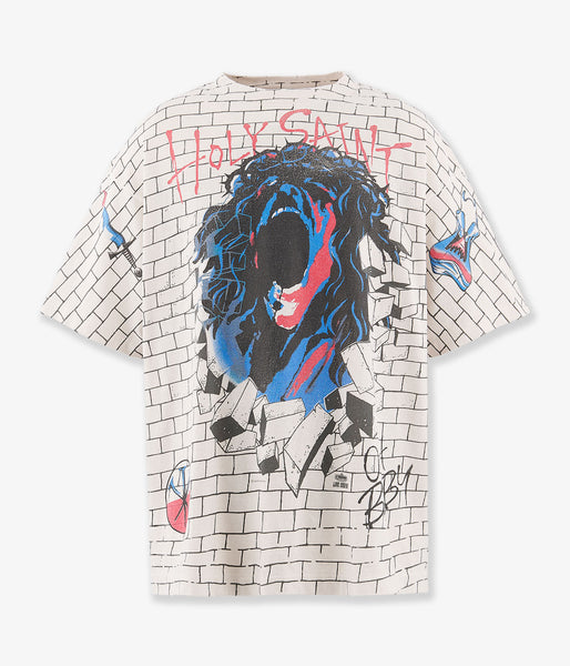 SAINT MICHAEL/SS T-SHIRT/HOLY SAINT/WHITE