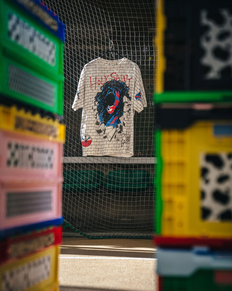 SAINT MICHAEL/SS T-SHIRT/HOLY SAINT/WHITE