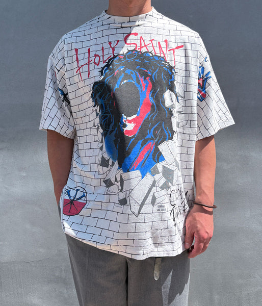 SAINT MICHAEL/SS T-SHIRT/HOLY SAINT/WHITE