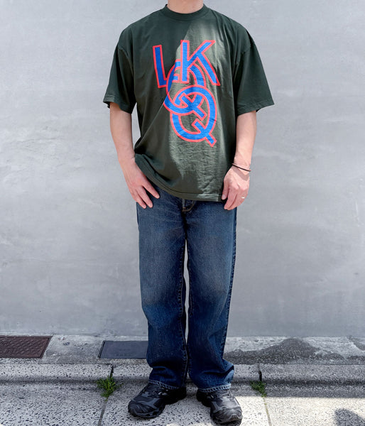 LQQK Studio/Q Rings tee (FOREST GREEN)