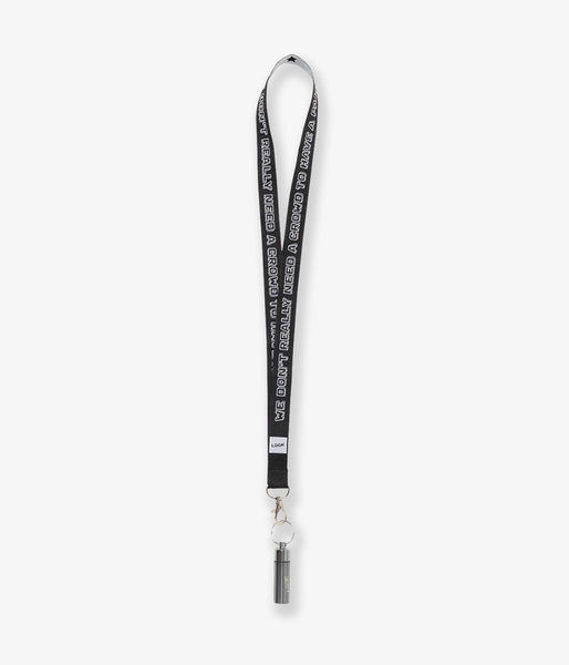 LQQK Studio/Party Lanyard (BLACK)