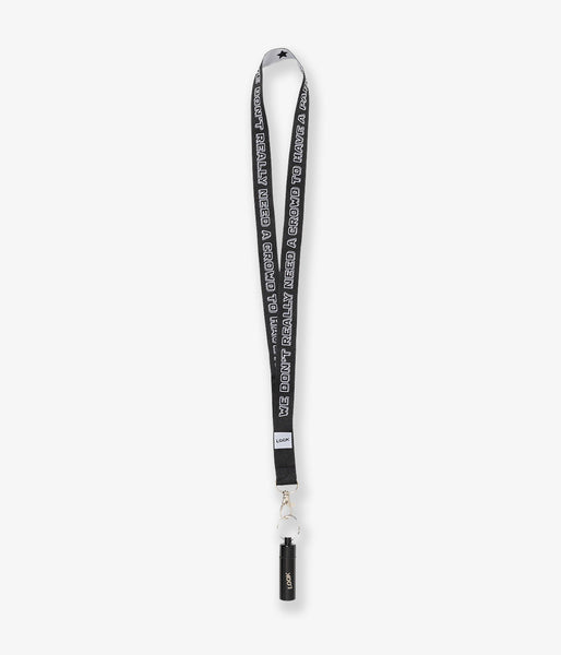 LQQK Studio/Party Lanyard (BLACK)
