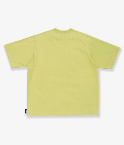 LQQK Studio/Q Ring Heavy Weight tee (GREEN)