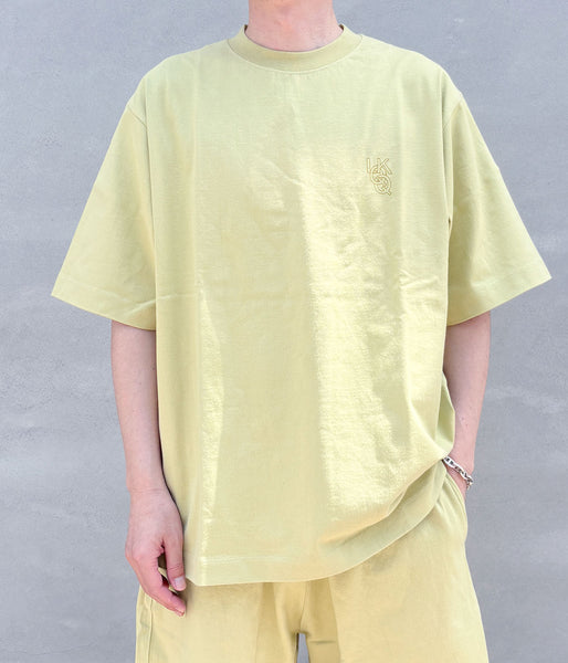 LQQK Studio/Q Ring Heavy Weight tee (GREEN)