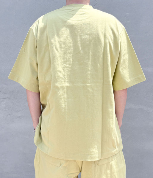 LQQK Studio/Q Ring Heavy Weight tee (GREEN)