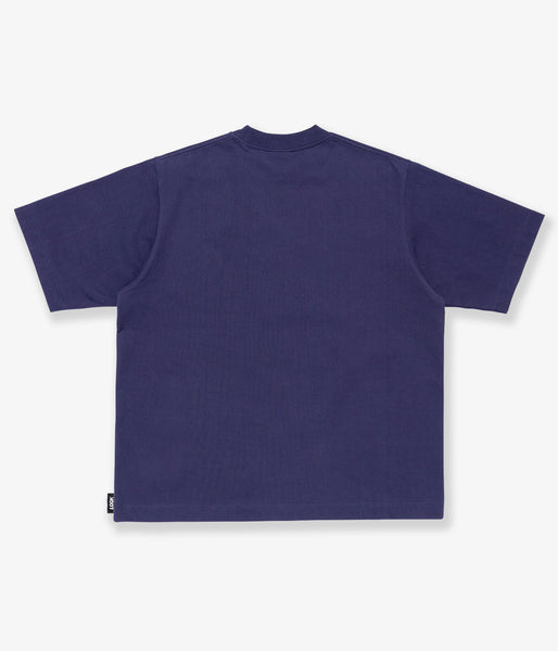 LQQK Studio/Q Ring Heavy Weight tee (BLUE)