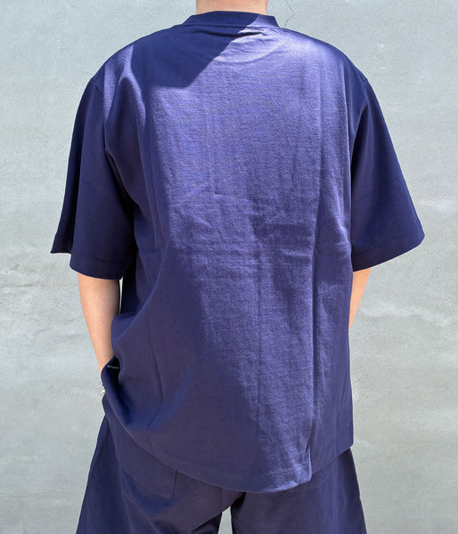LQQK Studio/Q Ring Heavy Weight tee (BLUE)