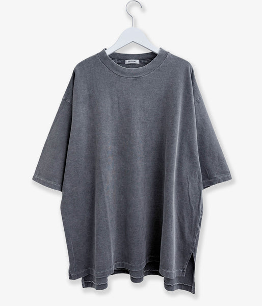 INTERIM/VINTAGE FADE BLACK  HYPER BIG T-SHIRT (POWDER)