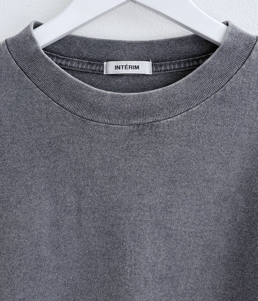 INTERIM/VINTAGE FADE BLACK  HYPER BIG T-SHIRT (POWDER)