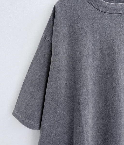 INTERIM/VINTAGE FADE BLACK  HYPER BIG T-SHIRT (POWDER)