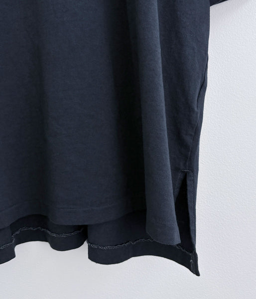INTERIM/VINTAGE FADE BLACK  HYPER BIG T-SHIRT (SULFUR)